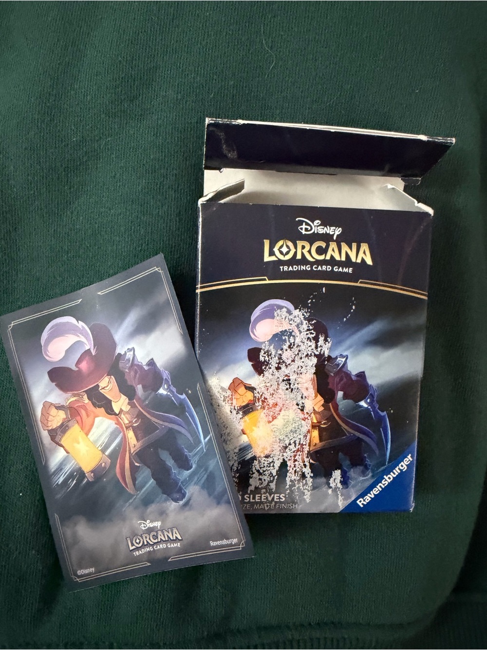 Disney Lorcana Card Sleeves - Black, Purple, Blue